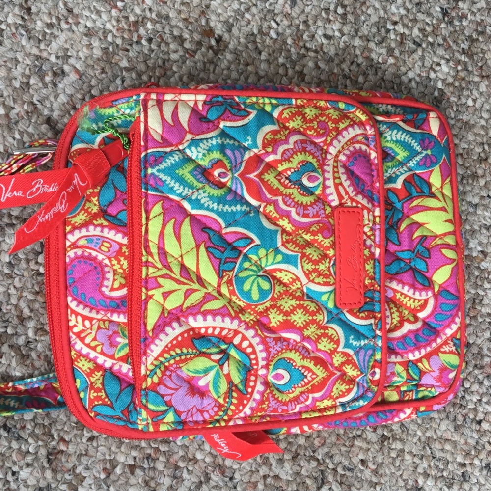 Vera Bradley Mini Hipster Paisley Paradise